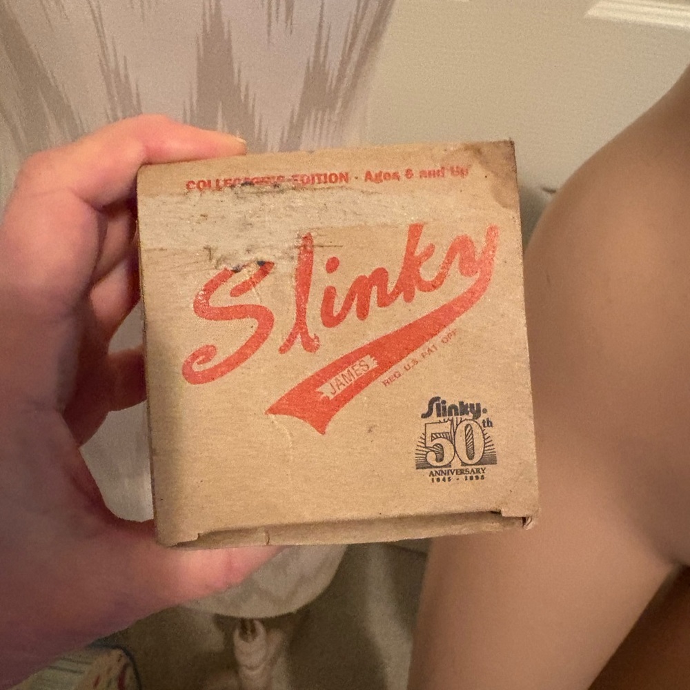 Vintage Slinky Toy in Box